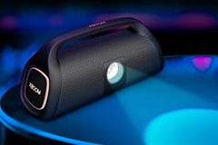 Image of XBOOM Go to show the light up	