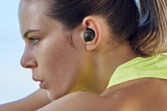 A image of LG TONE Free perfectly fit in the ear