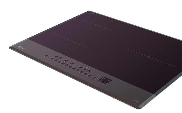 Cooktop silicone pad with braille and tactile markers to help users recognize control locations and functions