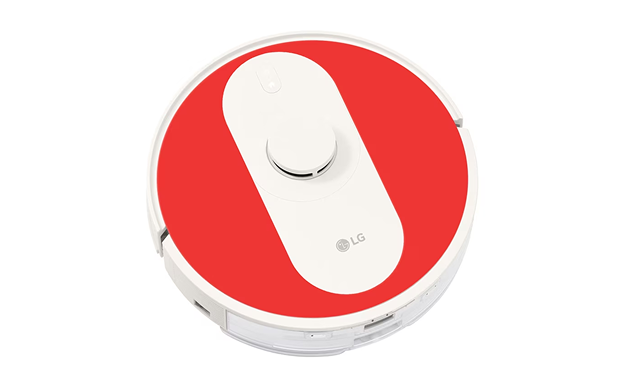 Robot vacuum cleaner color sheet that helps users easily identify the location of the robot vacuum cleaner