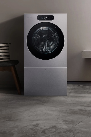 Washer/Dryer unit placed side by side