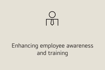 Enhancing employee awareness and training