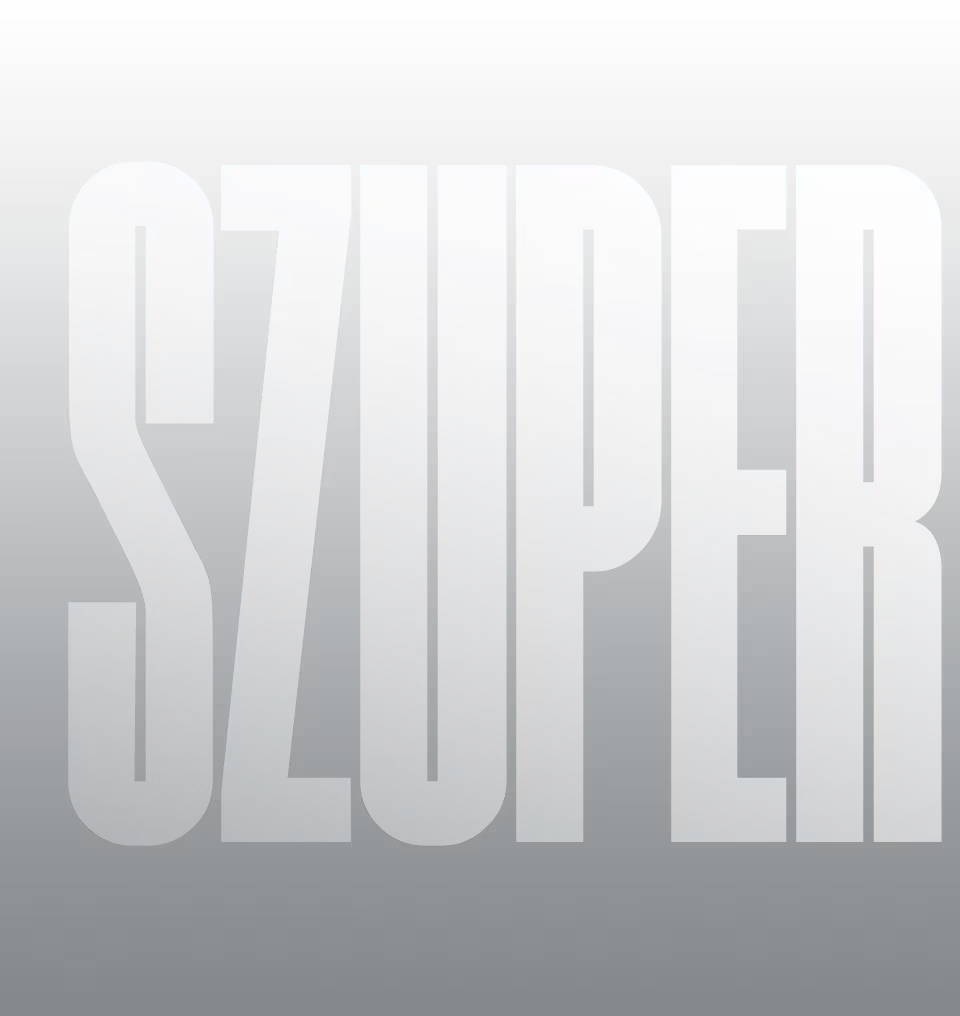 Megjelennek a „Super Black” szavak vastag betűvel, majd alulról egy rögös jéghegy tűnik elő tekervényes barázdákkal