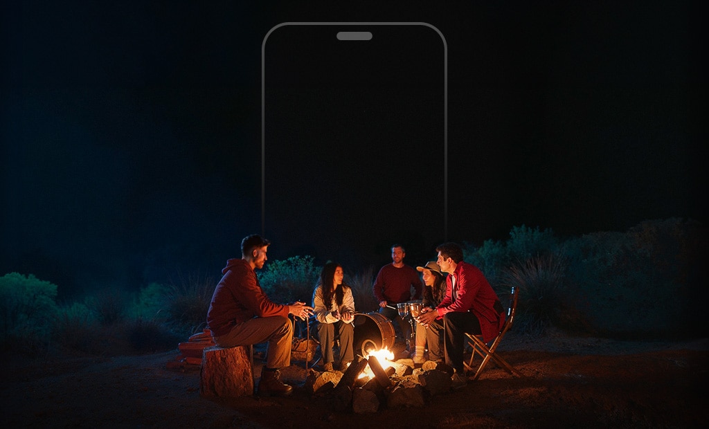 People enjoying camping with smiles, embracing the power of optimism.