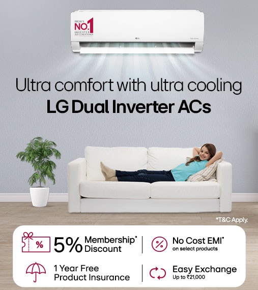 LG Split AC Sale Offers