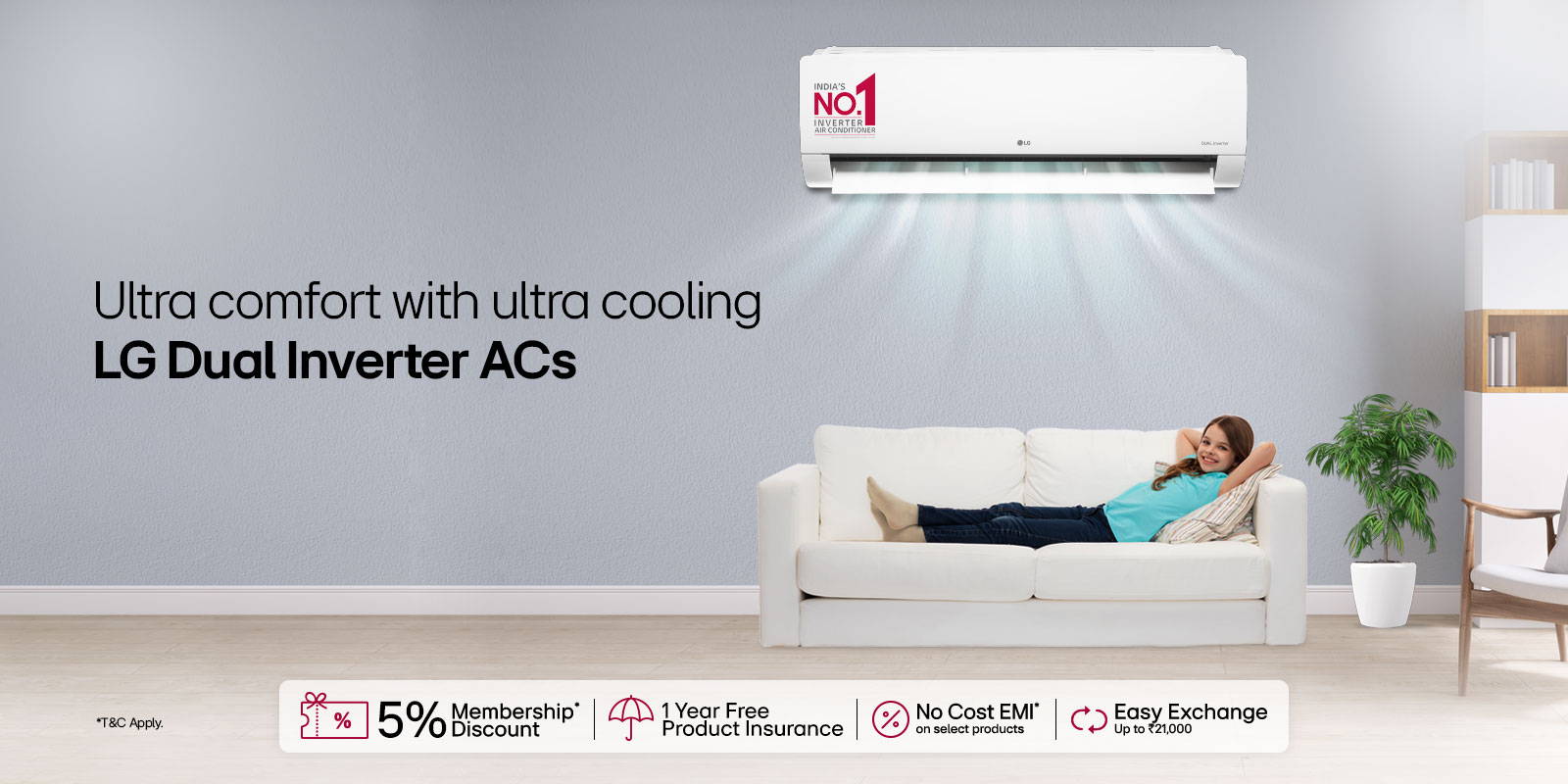 LG Split AC Sale Offers