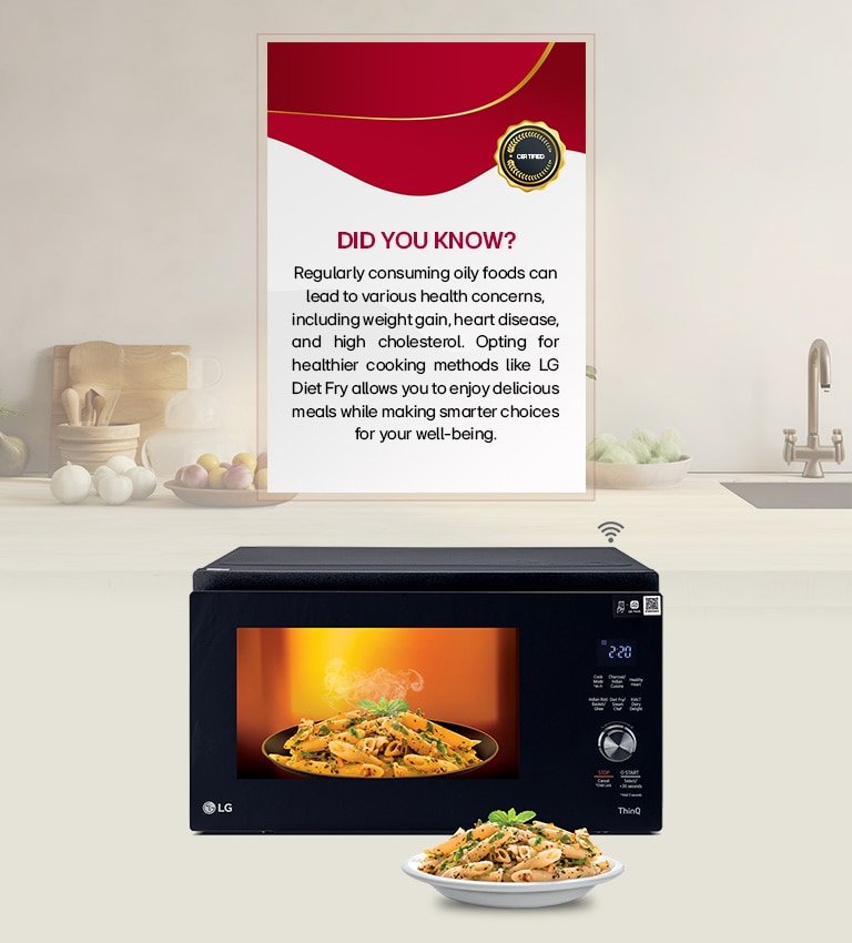 LG Charcoal Healthy Oven Charcoal Lighting