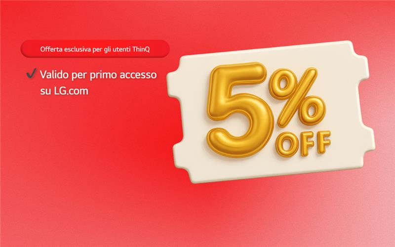 ThinQ member 5% off 