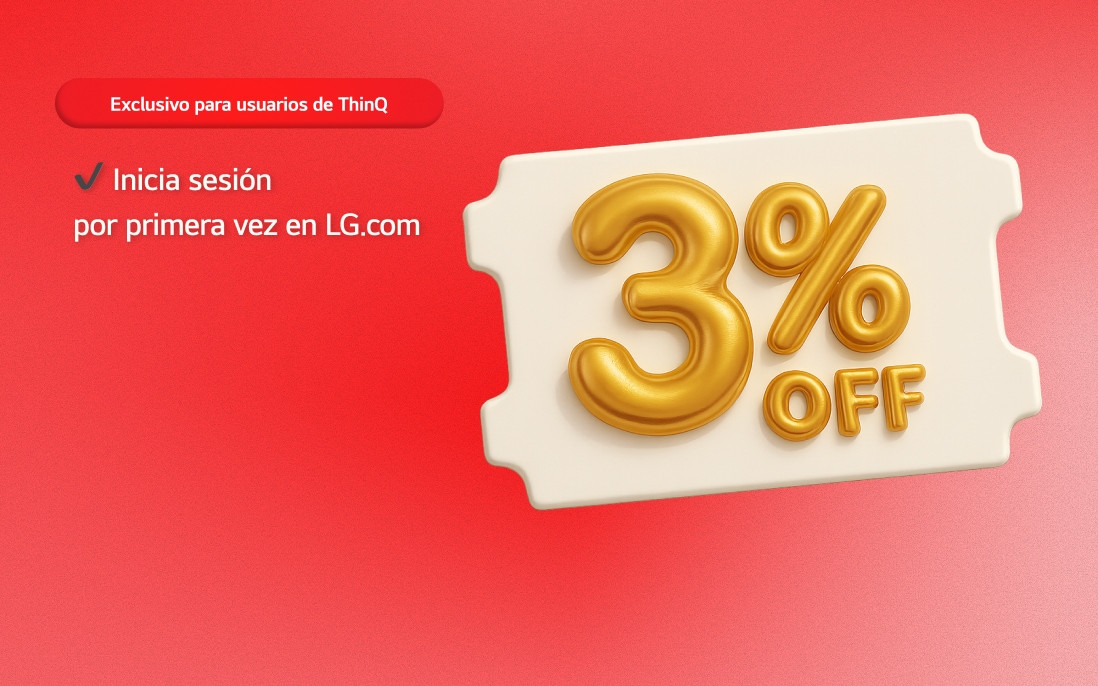 ThinQ member 3% off 