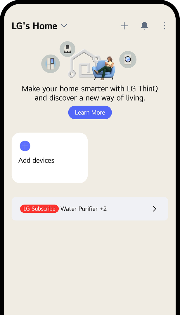 Mobile screen showing step to check subscriptions