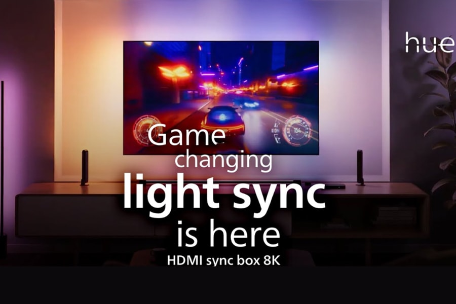 Game Changing Light Sync with the Philips Hue Play HDMI Sync Box 8K