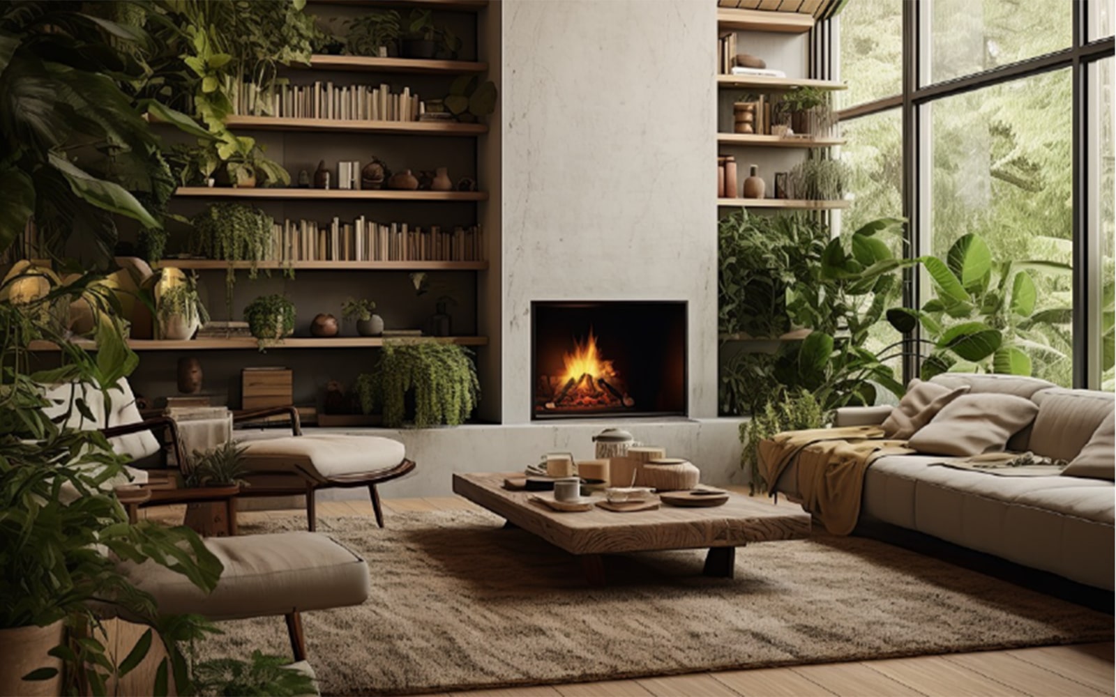 LG's redesign of the back panel of its TVs, 'Statement Stone' pattern and 'biophilic' concept.