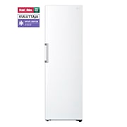 Vy framifrån av 386L Fristående kylskåp (Shiny Steel) - Energiklass E, Door Cooling™, LINEARCooling™, Moist Balance Crisper™, GLT51PZGSZ