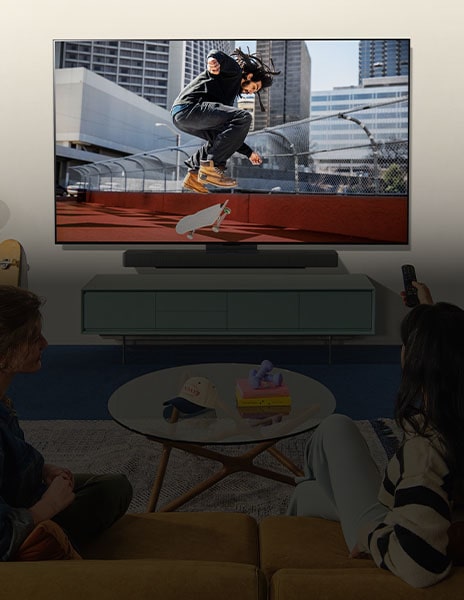 Sitt på rätt avstånd – förhöj TV-upplevelsen