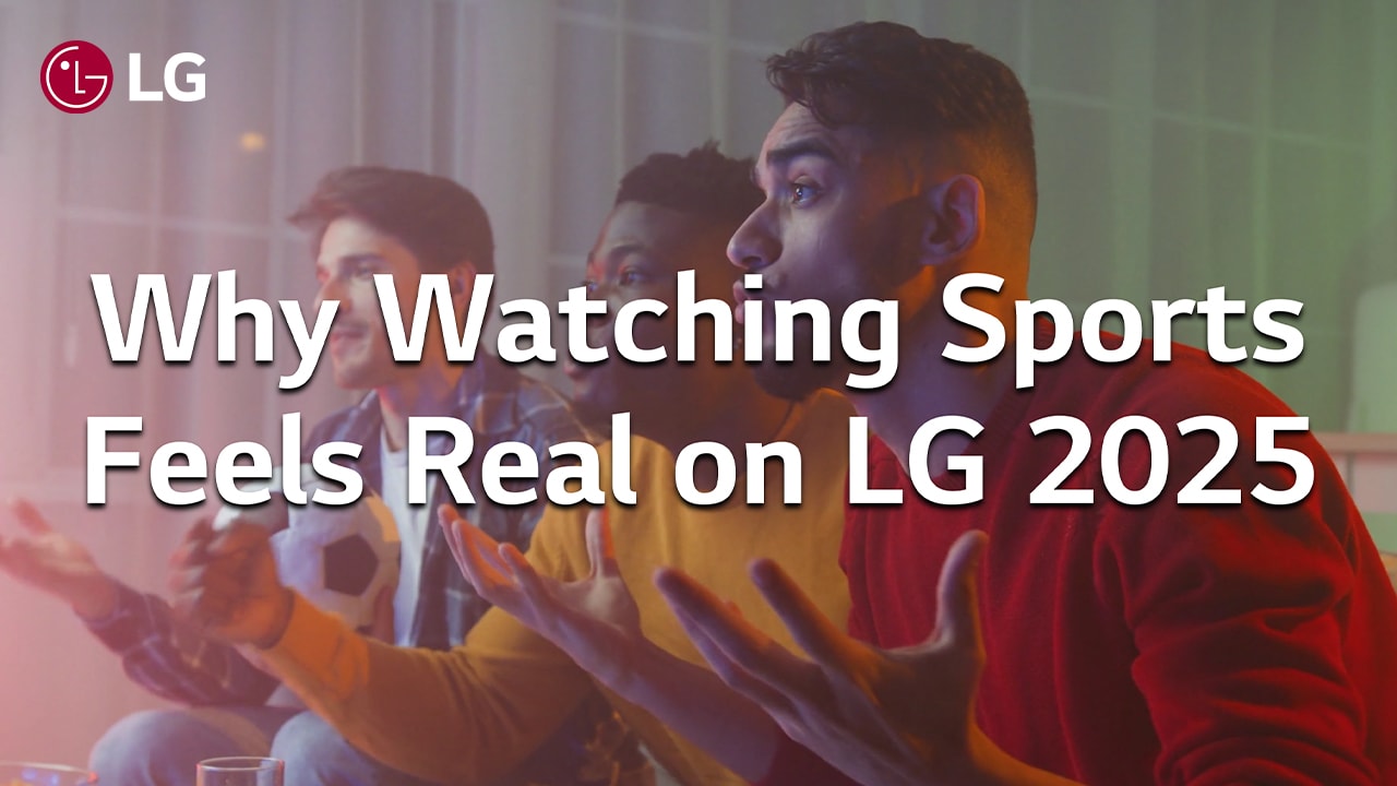 Så här optimerar du din LG TV för bästa sportupplevelse