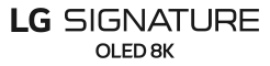 Logotyp för LG Signature OLED 8K