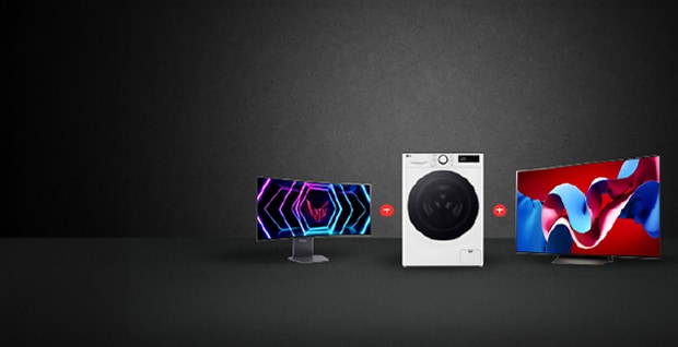 LG:s bästa paketerbjudanden med en gamingskärm, tvättmaskin och OLED-TV. Köp LG-produkter tillsammans och spara!