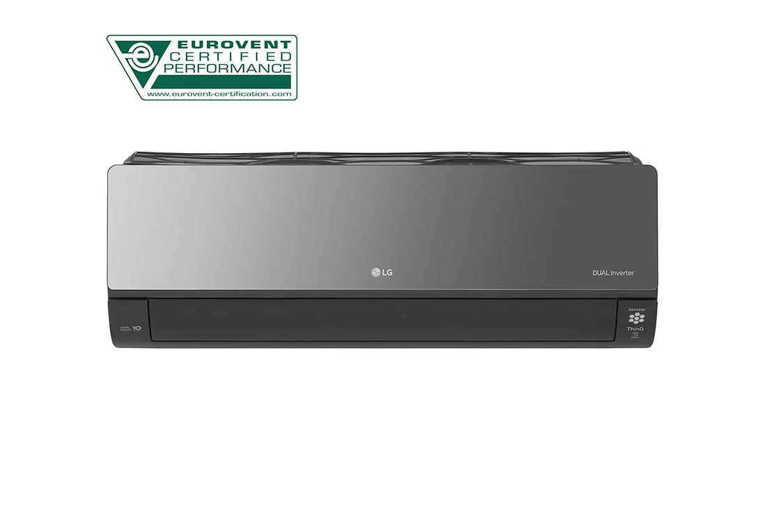 UV ARTCOOL Inverter Wi-Fi Akıllı Hijyen Klima 12000 Btu Enerji A++ Duvar Tipi Aynalı SİYAH