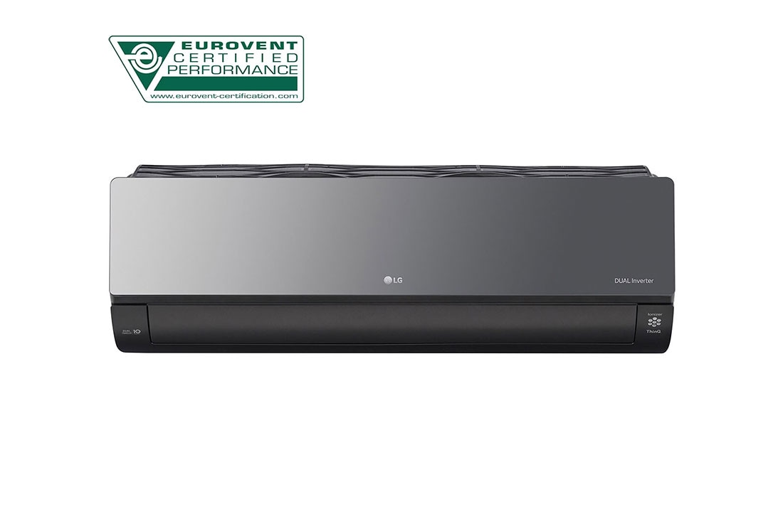 UV ARTCOOL Inverter Wi-Fi Akıllı Hijyen Klima 24000 Btu Enerji A++ Duvar Tipi Aynalı SİYAH