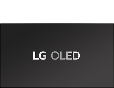 LG OLED'in her boyutu, en küçüğünden en büyüğüne kadar ekran boyutunda görünür.