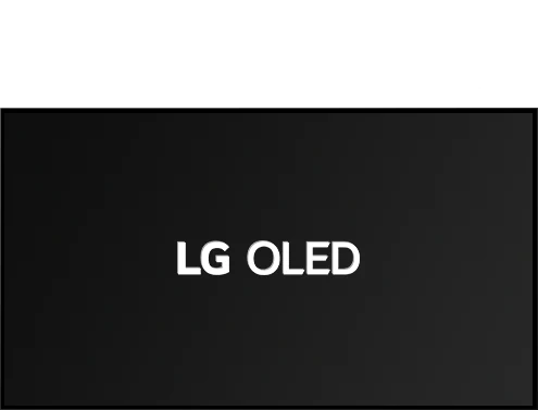 LG OLED'in her boyutu, en küçüğünden en büyüğüne kadar ekran boyutunda görünür.