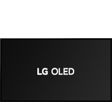LG OLED'in her boyutu, en küçüğünden en büyüğüne kadar ekran boyutunda görünür.