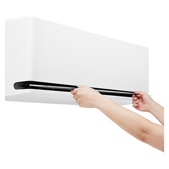 LG air conditioner remote control with display and buttons