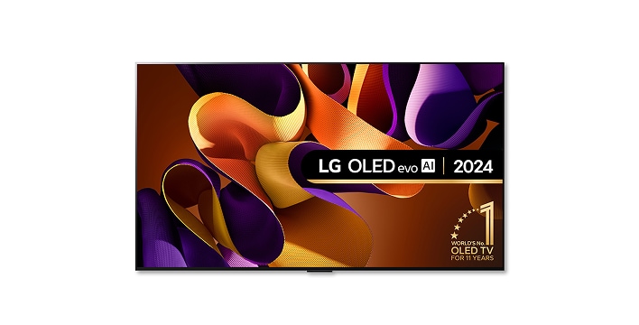 OLED TV front view