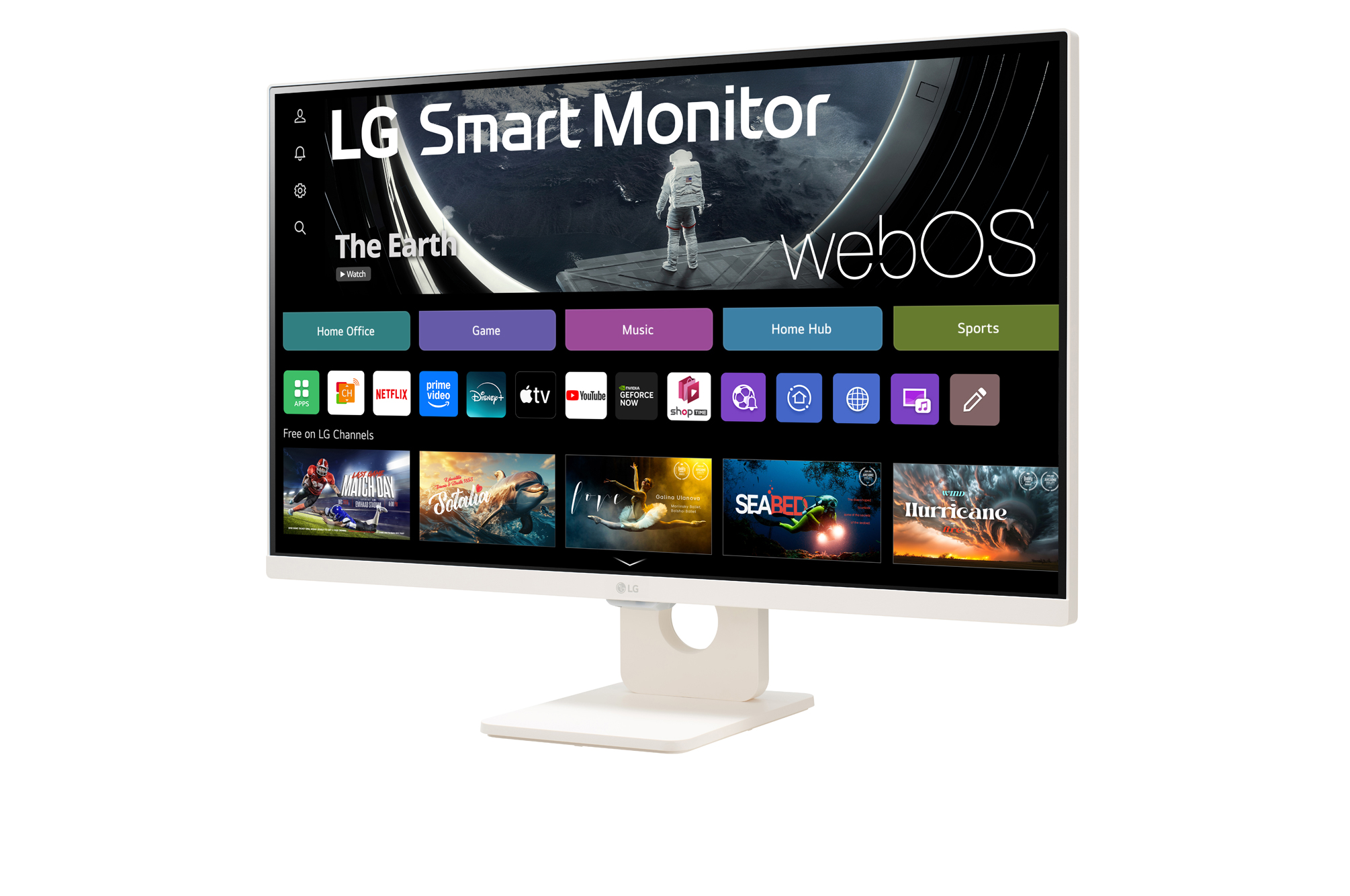 LG スマートモニター 27SR50F 27インチ ホワイト 27” LG Smart Monitor – 27SR50F-W | LG UK