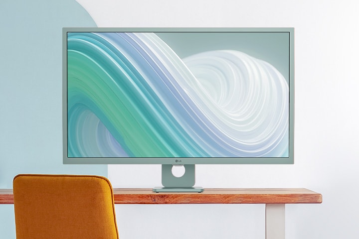 LG MyView Smart Monitor dans différentes couleurs comme le blanc, beige, vert, rose, noir et plus encore.