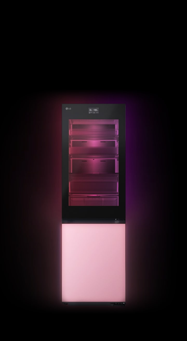 LG MoodUP Kühlschrank Animation