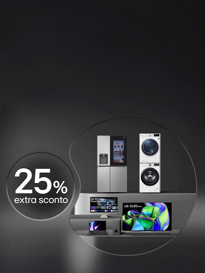 banner sconto 25%
