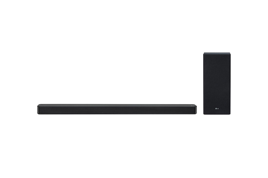 LG Sound Bar 3.1 | Bezdrátový subwoofer | Multi Bluetooth | Hudební výkon 420 W | DTS Virtual:X | FM rádio | Audiopřevodník HiFi DAC 24Bit - 96kHz, SL6YF
