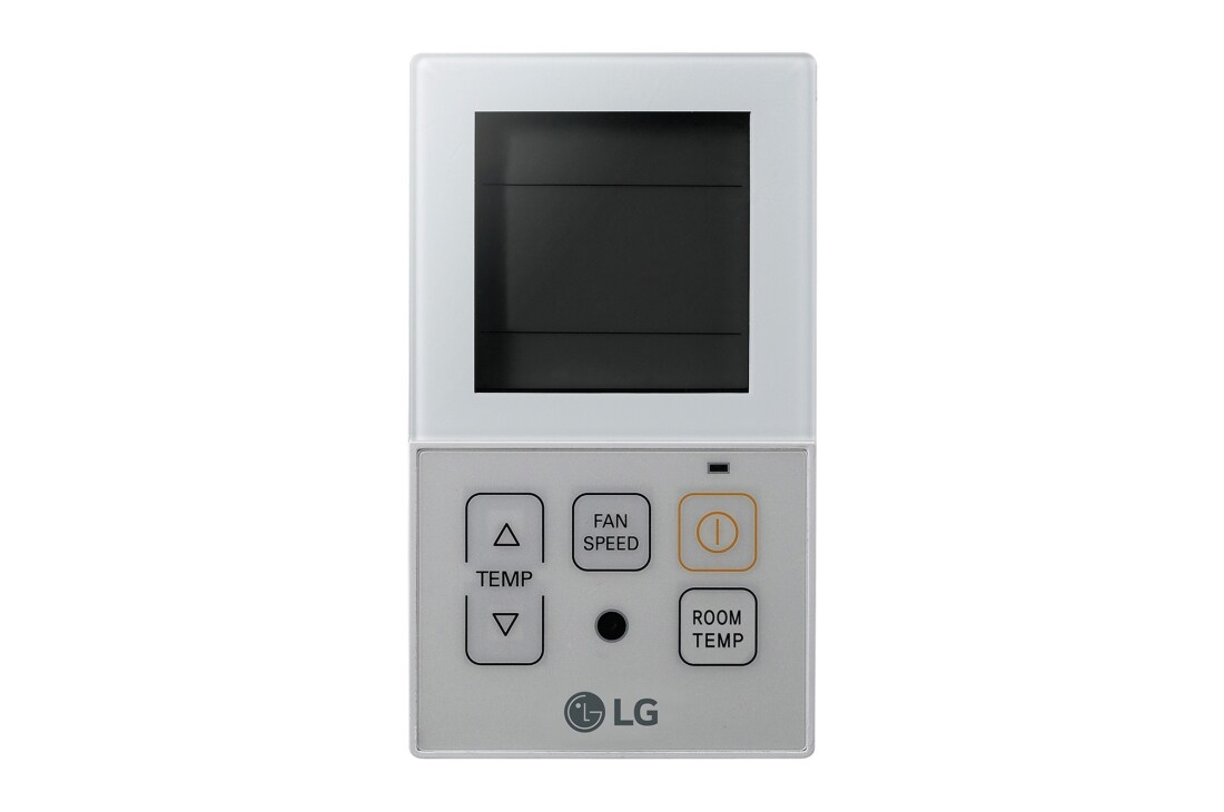 LG Individuální řídicí jednotka, kabelový ovladač, jednoduchý hotelový, bílý, 'Pohled zepředu, PQRCHCA0QW