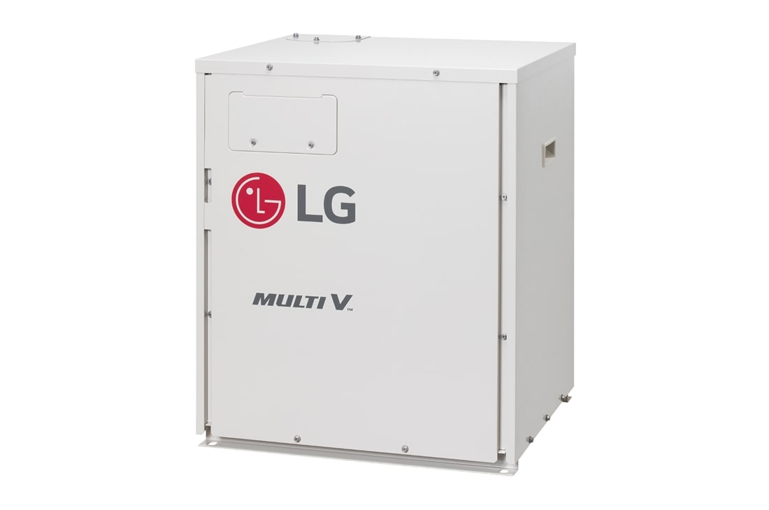LG MULTI V M, kompresorová jednotka, venkovní jednotka, 5 HP, R410A, Boční pohled z −45 stupňů, ARUN050LMC0