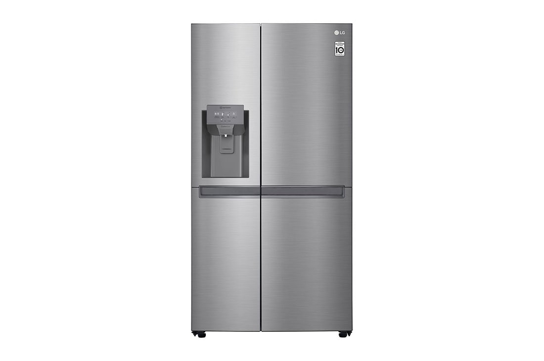 LG Americká chladnička | F | Hrubý objem 688 l | 431 kWh/rok | LG Lineární invertorový kompresor | LG Total No Frost  | Multi-Air Flow™ | Vnější LED displej | Nápojový automat, GSL481PZXZ, GSL481PZXZ