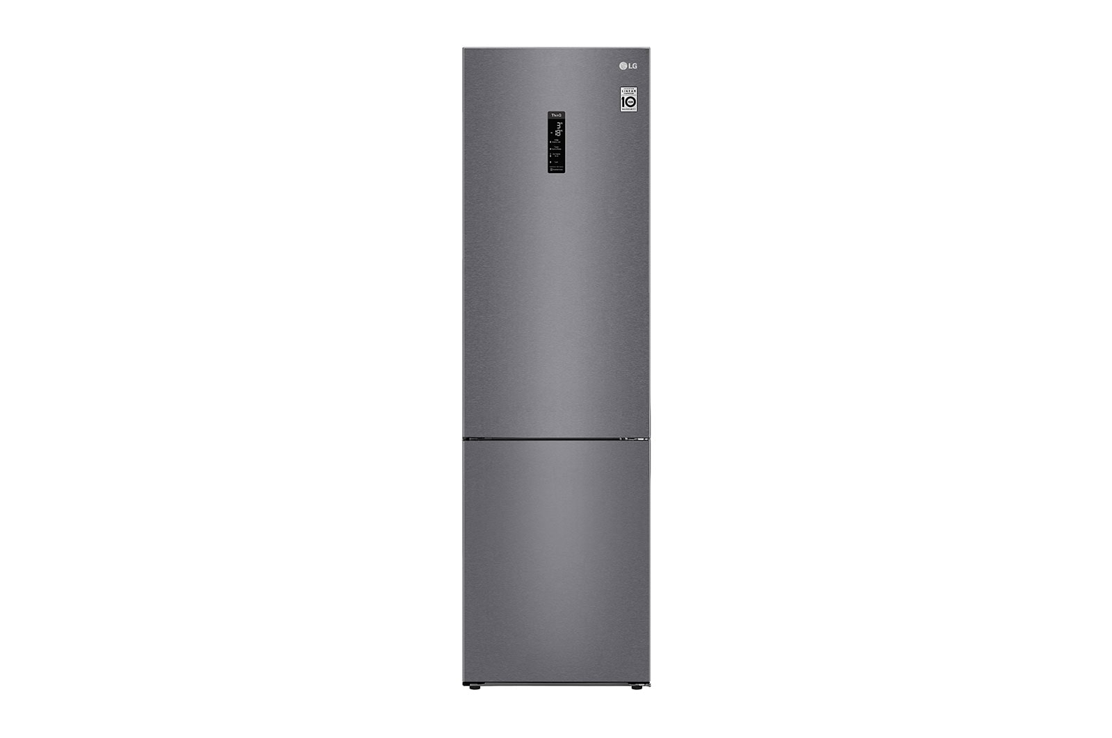 LG ﻿Kombinovaná chladnička | C (v rozsahu A až G) | Hrubý objem 419 l | 172 kWh/rok | LG Lineární kompresor | Multi Air Flow | Smart Diagnosis™ | Door cooling, GBP62DSXCC, GBP62DSXCC