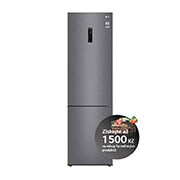 LG ﻿Kombinovaná chladnička | C (v rozsahu A až G) | Hrubý objem 419 l | 172 kWh/rok | LG Lineární kompresor | Multi Air Flow | Smart Diagnosis™ | Door cooling, GBP62DSXCC, GBP62DSXCC, thumbnail 2