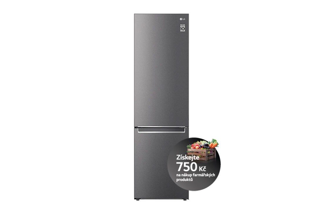 LG Kombinovaná chladnička LG | C (v rozsahu A až G) | Hrubý objem 419 l | 172 kWh/rok | LG Smart invertorový kompresor | Total no frost™ | Door cooling | LG ThinQ+WiFi, GBP62DSNCN1, GBP62DSNCN1, thumbnail 15