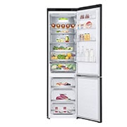 LG Kombinovaná chladnička LG | B (v rozsahu A až G) | Hrubý objem 419 l | 137 kWh/rok | LG Lineární kompresor | Total no frost™ | Door cooling | Fresh Balancer | Fresh Converter |Metal Fresh, GBB72MCVBN, GBB72MCVBN, thumbnail 2