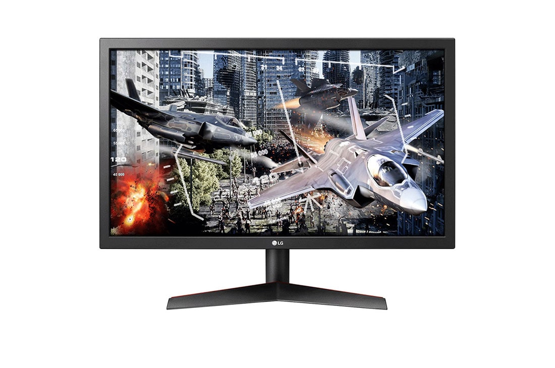 LG 24'' | Herní monitor | 16:9 | FHD | IPS Displej | UltraGear™ | AMD FreeSync™ | 144Hz, 24GL600F-B