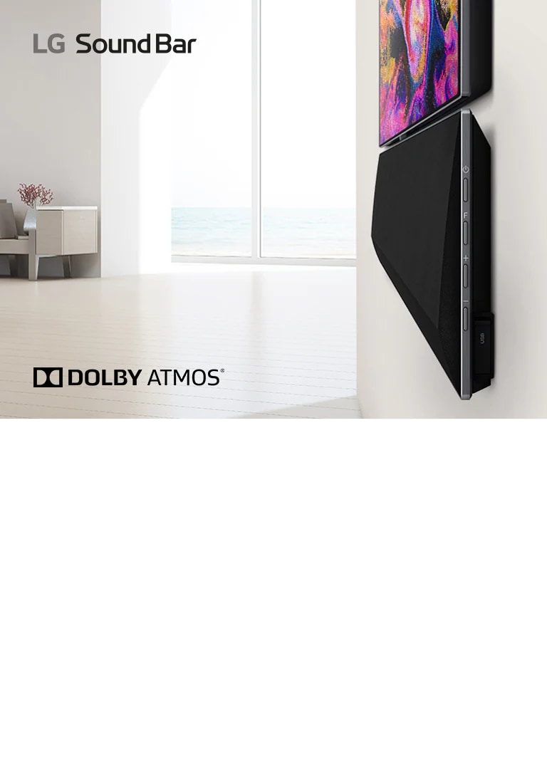 LG Soundbar GX se zvukem Dolby Atmos