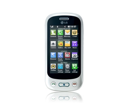 LG Telefon s výsuvnou QWERTY klávesnicí stvořený pro nejnáročnější milovníky mobilního textování, GT350