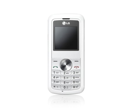 LG Mobilní telefon v červenobílém provedení, pohotovostní režim až 420 hod., doba hovoru až 4,5 hod., KP100