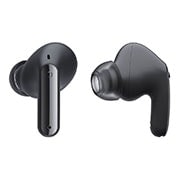 LG Bluetooth bezdrátová sluchátka | Meridian Audio | režim Ambient sound | 3 mikrofony na sluchátkách | UVnano |výdrž baterie až 24 hodin  , Jedno sluchátko je zobrazeno zepředu a druhé z pohledu z boku., TONE-FP8, thumbnail 9