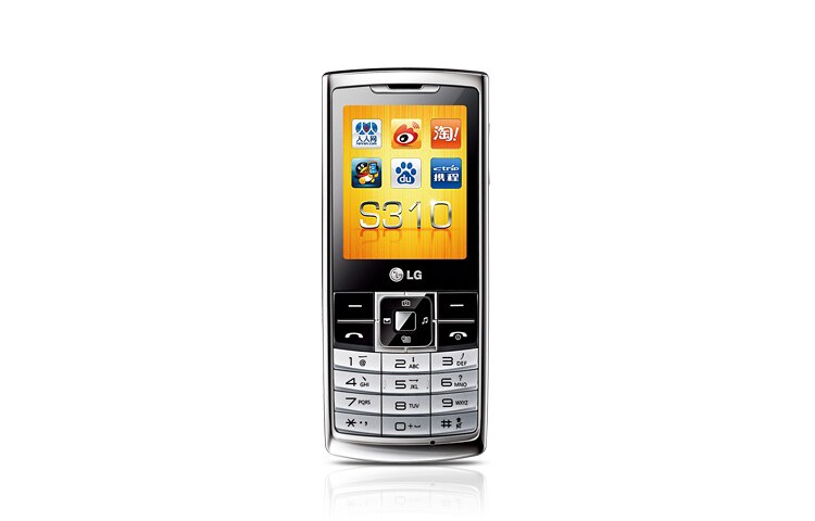 LG Zábavný mobil s metalickým povrchem a bohatou multimediální výbavou, S310, thumbnail 4