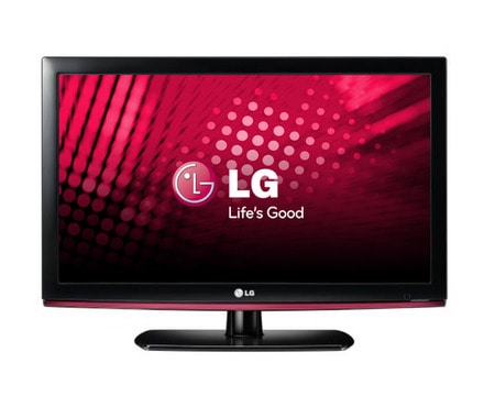 LG LCD TV s vysoce lesklým černým povrchem, 32LD350