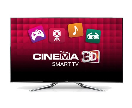LG 47” NANO FULL LED CINEMA 3D Smart TV, CINEMA SCREEN design, Full HD, MCI 1000, Wi-Fi, Dual Play, 6 ks 3D brýlí a Magic Remote Voice součástí balení, 47LM960V