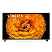 LG 86'' LG UHD TV, webOS Smart TV, přední pohled s obrázkem, 86UN8500, thumbnail 1