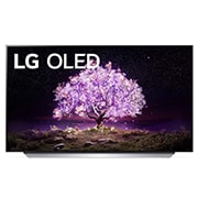 LG 55'' LG OLED TV, webOS Smart TV, front view, OLED55C12LA, thumbnail 1